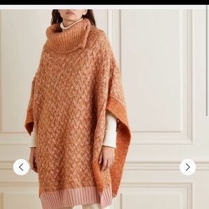 Spring Knit Poncho similar to Chloe design